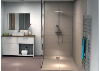 Install a walk-in shower anywhere at home