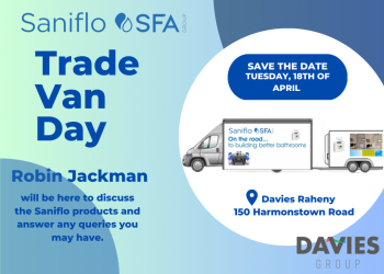 Saniflo Truck Road show at Davies - Tuesday 18th & Wednesday 19th April