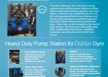 Sanicubic 2 SC pumps Waste Water from Ballsbridge Dublin Gym